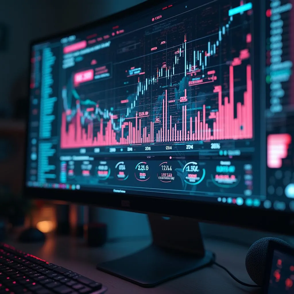 Visualisation de données financières IA